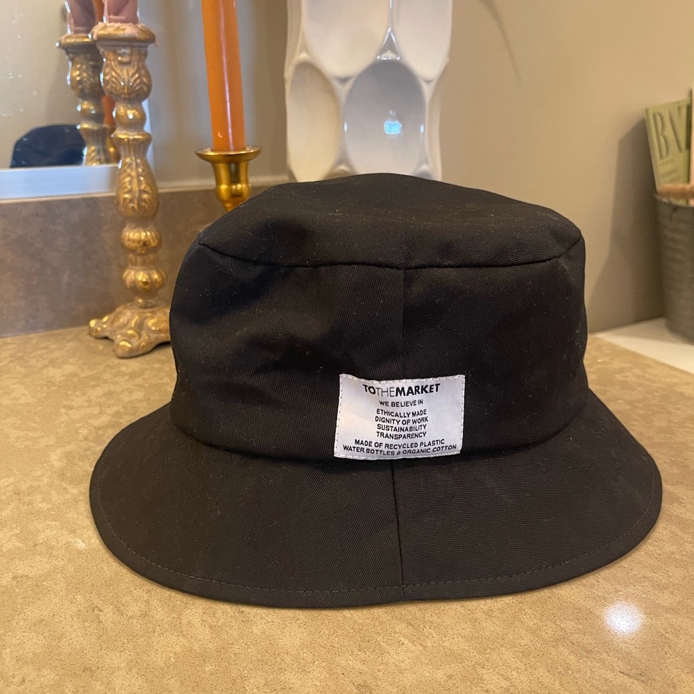 Black To The Market Bucket Hat
